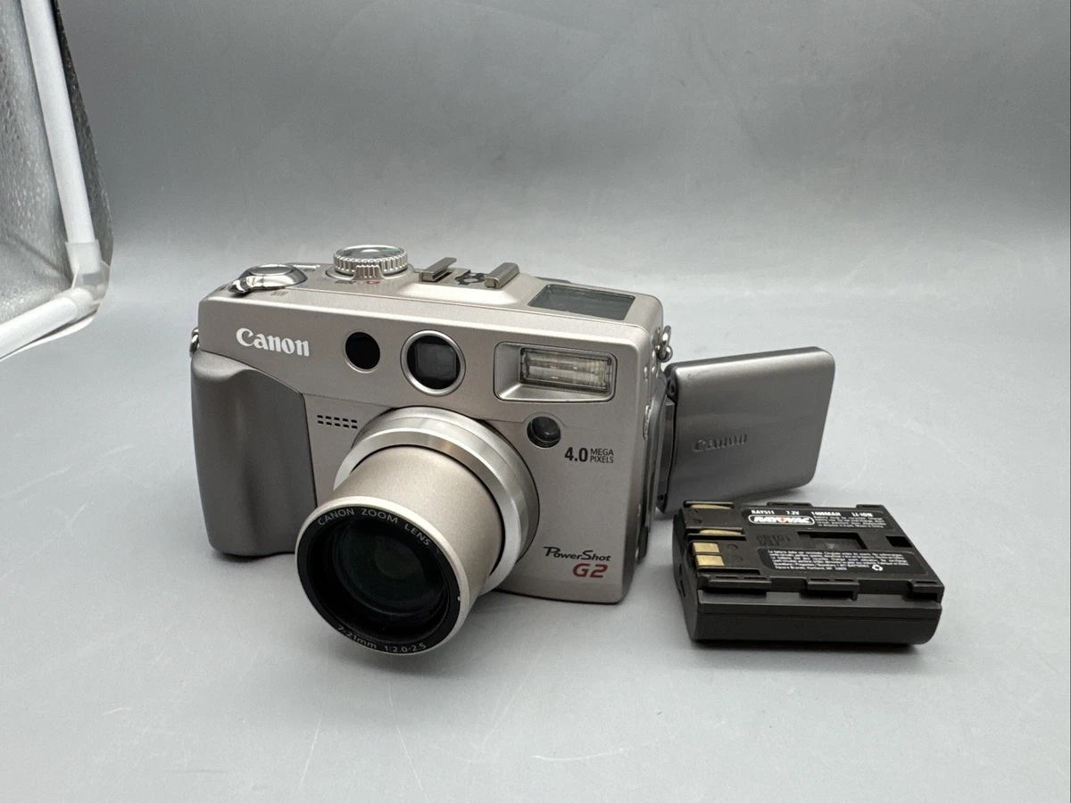 Canon PowerShot G2 Digital Cameras 3-4.9 MP Maximum Resolution for