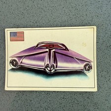 1971 Export Publications "Famous Cars" 255 - VIOLENCE - Vintage Trading Card
