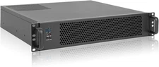 RackChoice 2U Rackmount Server Chassis MicroATX Mini-ITX 7x3.5 Bay USB 3.0
