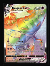 Dragapult VMAX Holo Rainbow Rare 197/192 Rebel Clash NM on eBay