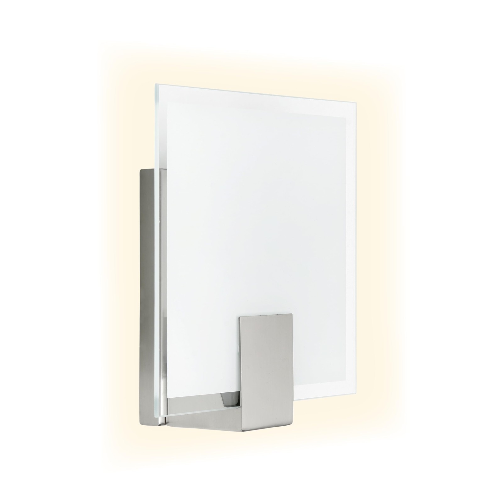 Lampe Sonian applique murale fer blanc E14 pour lumière douce de chambre