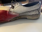 Vintage Handmade Leather Vinyl Clown Shoes 17” — photo 5