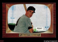 1955 Bowman #241 Johnny Pesky Orioles EX - EX/MT