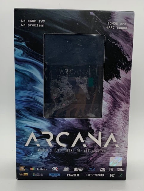 HD Fury Arcana 4K HDMI eARC Adapter – 18Gbps Dolby Atmos HDR – Sonos – Open Box - Image 3 of 4