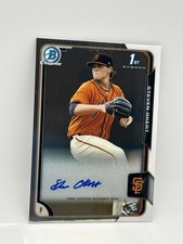 2015 Bowman Chrome Baseball 1st Bowman Prospect Autographs #BCAP-SO Steven Okert