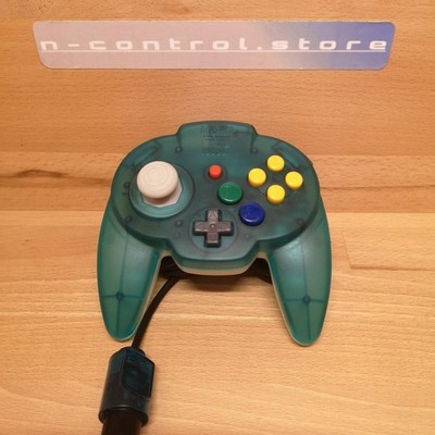 N64 CONTROLLER HORI MINI PAD CLEAR ICE BLUE Nintendo 64 Konsole Pad Spiele