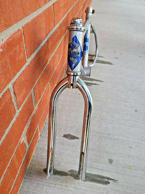 Vintage Raleigh Rampar BMX Frame 2 Hole Gusset 20 in OG 80s Old
