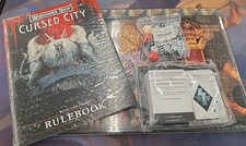 Warhammer Quest Cursed City Board Books Tokens Cards Decks Dice Only