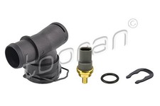 Kühlmittelflansch TOPRAN 117 497 für AUDI SEAT SKODA VW 5T1 TOURAN GOLF 7 5G1 B8