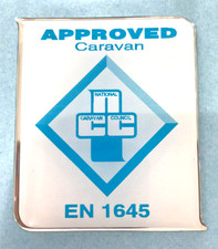 NCC Approved Caravan Badge EN1645 for Swift Elddis Bailey Coachman Lunar - NCCB1