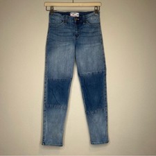Abercrombie Kids High Rise Mini Mom Jeans Medium Wash Blue Size 11/12