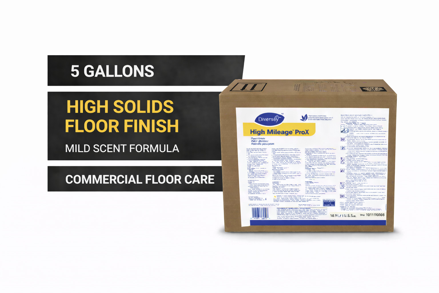 Diversey High Mileage ProX Floor Finish 5 Gal Commercial 101110008