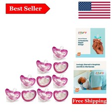 Jollypop BPA-Free Orthodontic Pacifiers for Newborns - 10 Pack