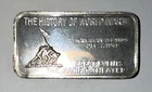 0.925 Silver Pearl Harbor Bar, 1.462 ASW, Free Shipping
