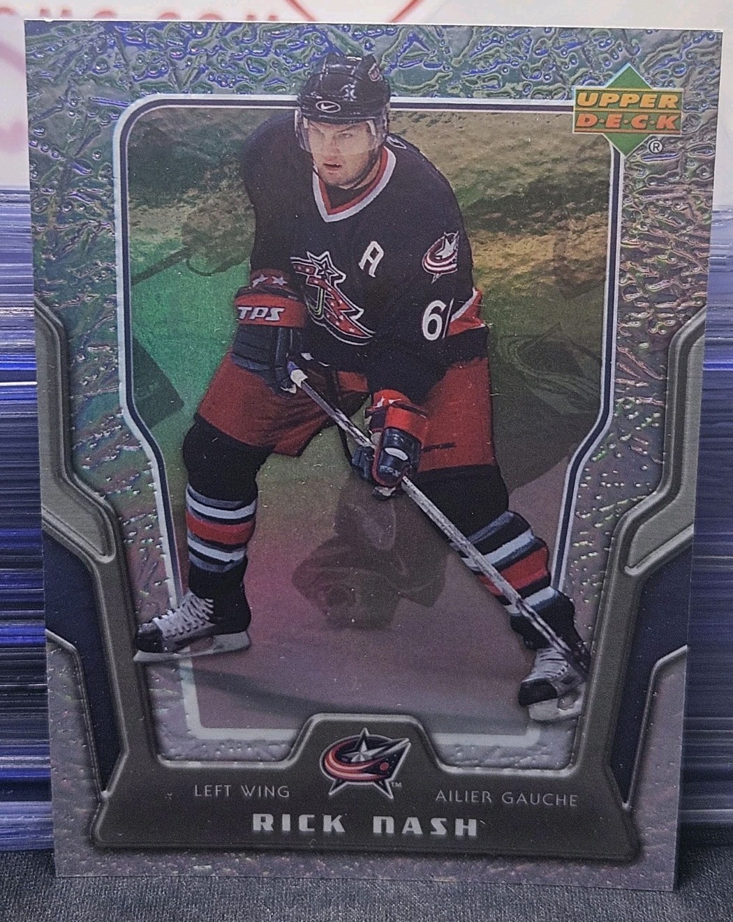 07-08 Upper Deck McDonald's Rick Nash 🚨🚨🚨 Columbus Blue Jackets 