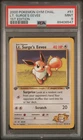 Pokemon Lt. Surge's Eevee Gym Challenge 51/132 1st Edition PSA 9
