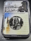 1964 PR PF 69 Proof Kennedy Silver Half Dollar 50C NGC Moon Label Free Shipping