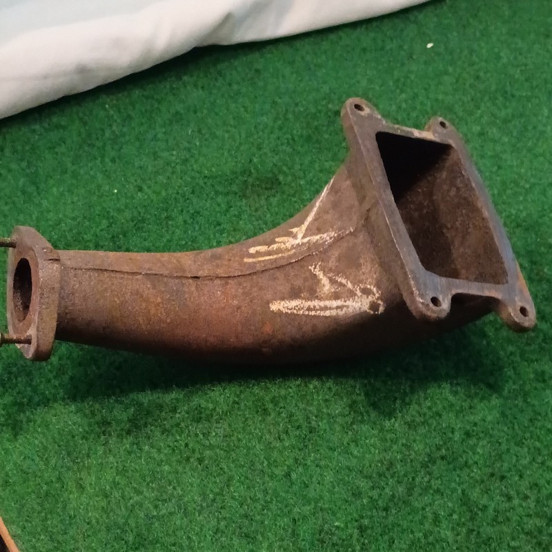 Columbia Graphafone Phonograph Elbow Horn Antique Original