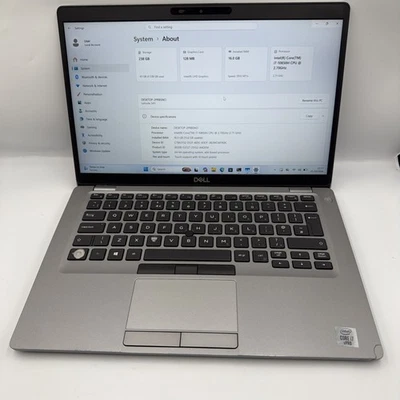 Dell Latitude 5411 · i7-10850H · 16GB · 256GB