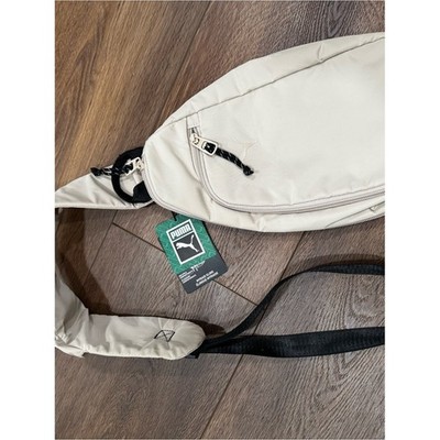 Puma Myriad Sling Bag Beige Tan Crossbody Belt Bag Sporty Fanny Pack NEW