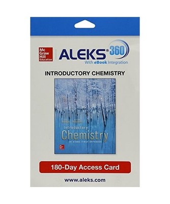 ALEKS 360 Access Card 1 Semester for Introductory Chemistry, Burdge, Julia