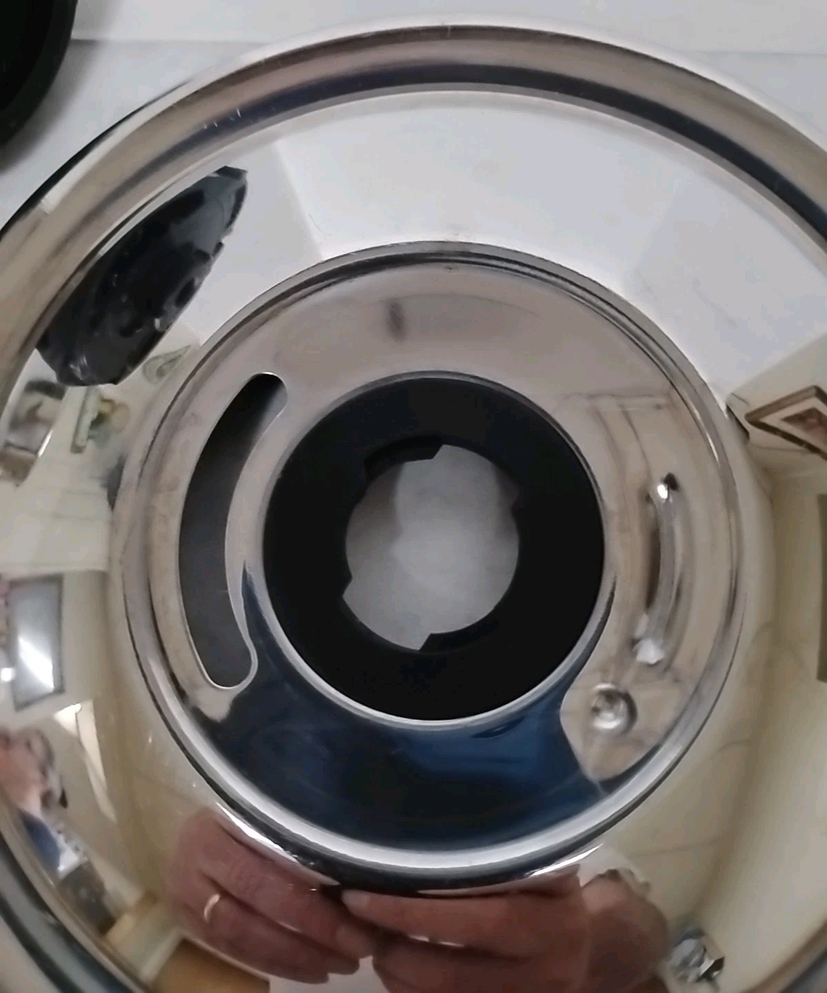 T-Fal 6" Stainless Steel Cookware Lid  Adjustable Vented