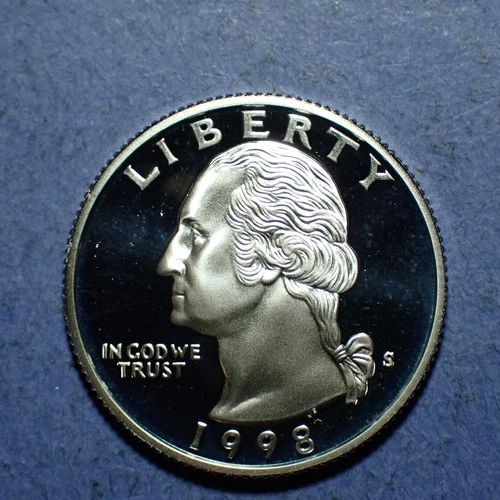 1998-S Washington Quarter Silver Proof