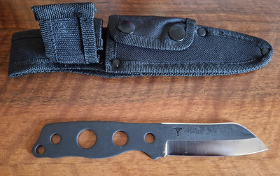 Varusteleka Skrama 80 Bare Tang Messer aus Finnland