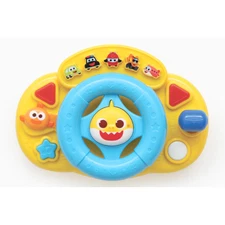 Pinkfong Baby Shark Driving Steering Wheel Toy Light & Sound Effect Role Play
