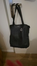 2nd Harbour Schultertasche  Rucksack Leder Bl...