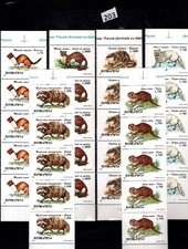 /// 5X ROMANIA 1997 - MNH - NATURE - WILD ANIMALS 