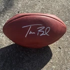 Tom Brady Signed NFL Football Autographed Legends Gallery Authentication