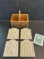 DARLING BROWN BAG COOKIE TILES  GINGERBREAD T...