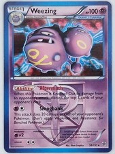Weezing 58/135 Pokemon - Holo Black and White Plasma Storm MP on eBay