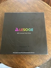 LESOGE MFi Certified Flash Drive 256GB for iPhone USB Memory Stick Box UNOPENED