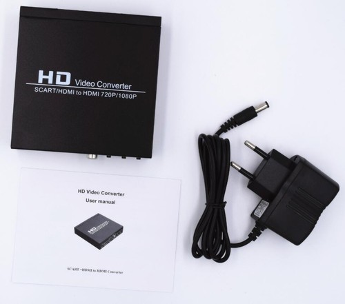 SCART to HDMI+HDMI RGB HD Video Converter Audio scart to hdmi+Digital 1080P - Picture 9 of 14