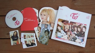 TWICE [The Story Begins] 1st Mini Album CD+Booklet+Galand+