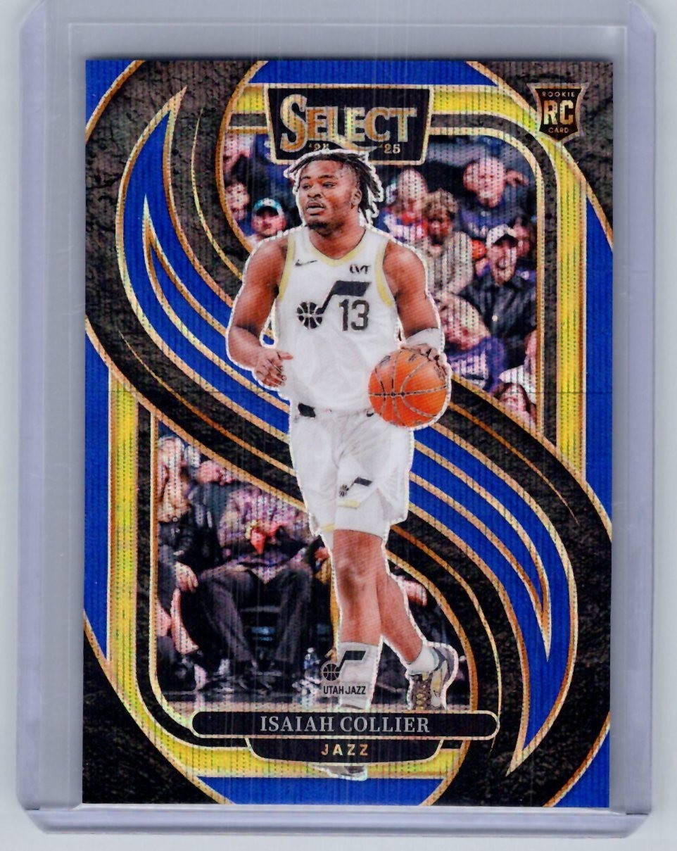 2024-25 Select - Isaiah Collier Premier #178 Blue Wave /75 (RC)