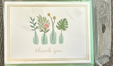 Hallmark Thank You Blank Greeting Cards/Envelopes 10 Count New
