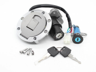 Fuel Gas Cap Ignition Switch Seat Key Set For Yamaha TZR125/150 TZM150 TDM850