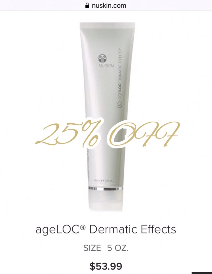 Juego de 4 efectos dérmicos NuSkin Foto 3 de 3