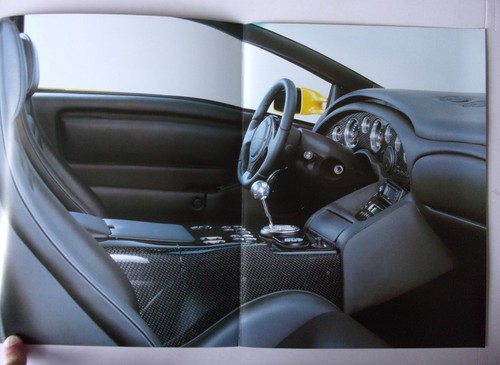 LAMBORGHINI DIABLO 6.0 orig 2000 Sales Brochure in English - Picture 3 of 4