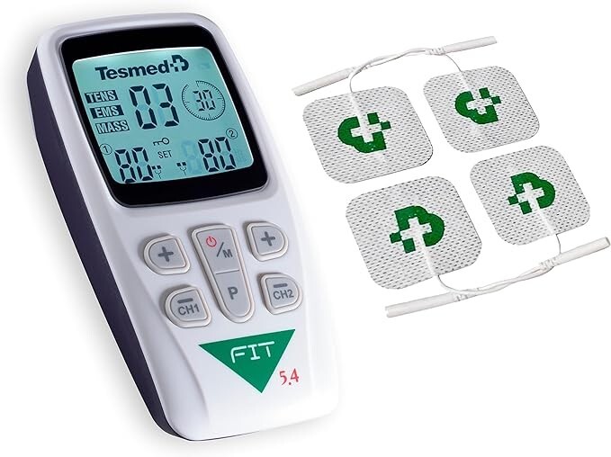 Tesmed FIT 5.4 elettrostimolatore muscolare, EMS, TENS, MASSAGGIO - 22 programmi