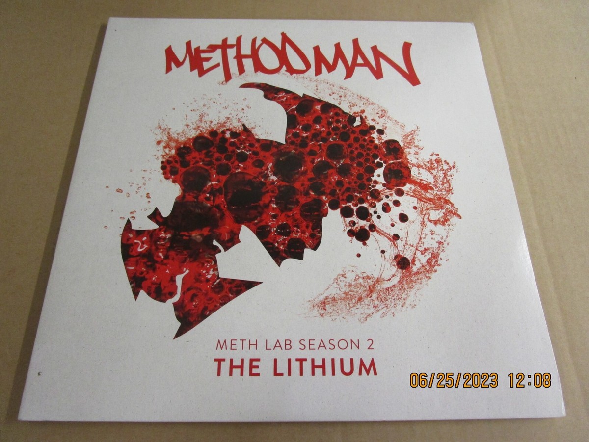 Method Man – The Meth Lab 2LP レコード METHOD MAN Meth Lab Season 2 The Lithium 2XLP Red Vinyl Used