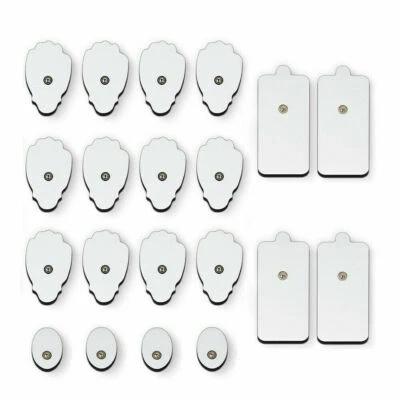 20x Tamponi Elettrodo di Ricambio Macchina Tens per Massaggiatore Terapia Unità Tens