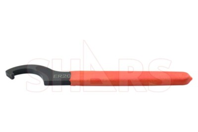 Shars Nose Type ER20 34-36mm Open End Slotted Collet Wrench New ![