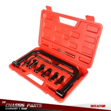 10pcs Valve Spring Removal Tool with Solid C Clamp For Car Motorcycle Van Engine