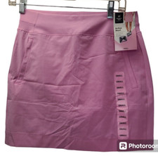 Member's Mark Women's Built-In Short Stretch Pink Woven Active Skorts Small