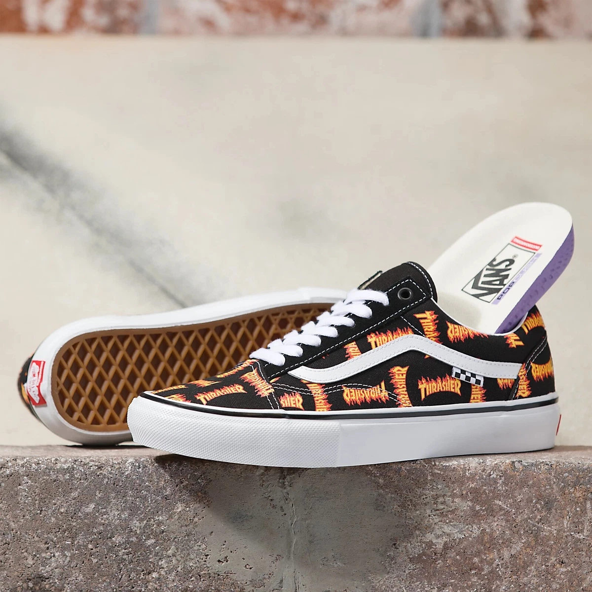 VANS x THRASHER Old Skool Shoes (NEW in BOX) Men Size 10 Women’s 11.5 Skate  🔥