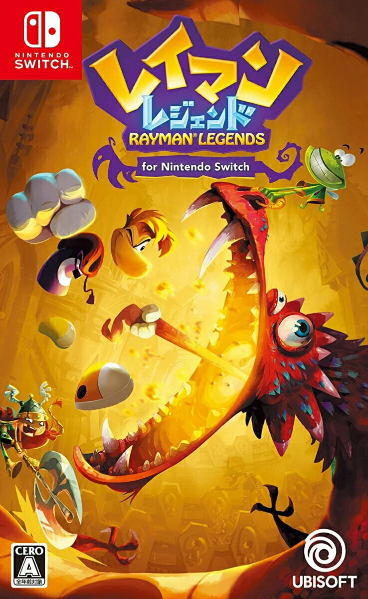 Rayman Legends for Nintendo Switch Video Games Japanese/English Tracking  NEW